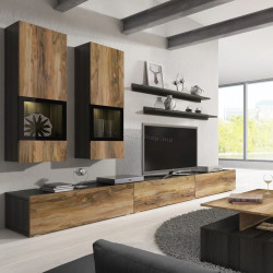 Гостиная Helvetia Baros №10 2.7м (Satin Walnut/Touchwood)