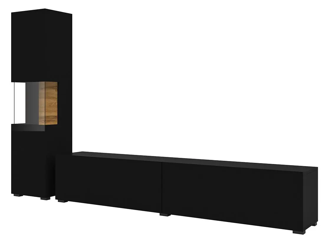 Living Helvetia Ava №09 (Black/Wotan Oak)