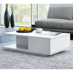 Masa pentru reviste TopEshop Denver (White Matt)