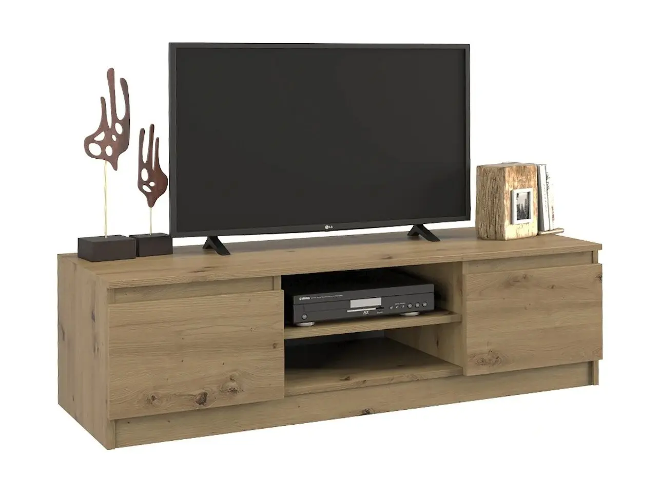 Tumba pentru TV TopEshop Malwa RTV 120cm (Artisan Oak)