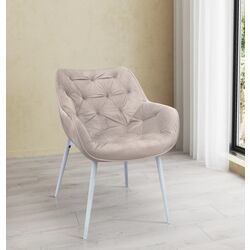 Scaun DP Lotus White (Cappuccino)