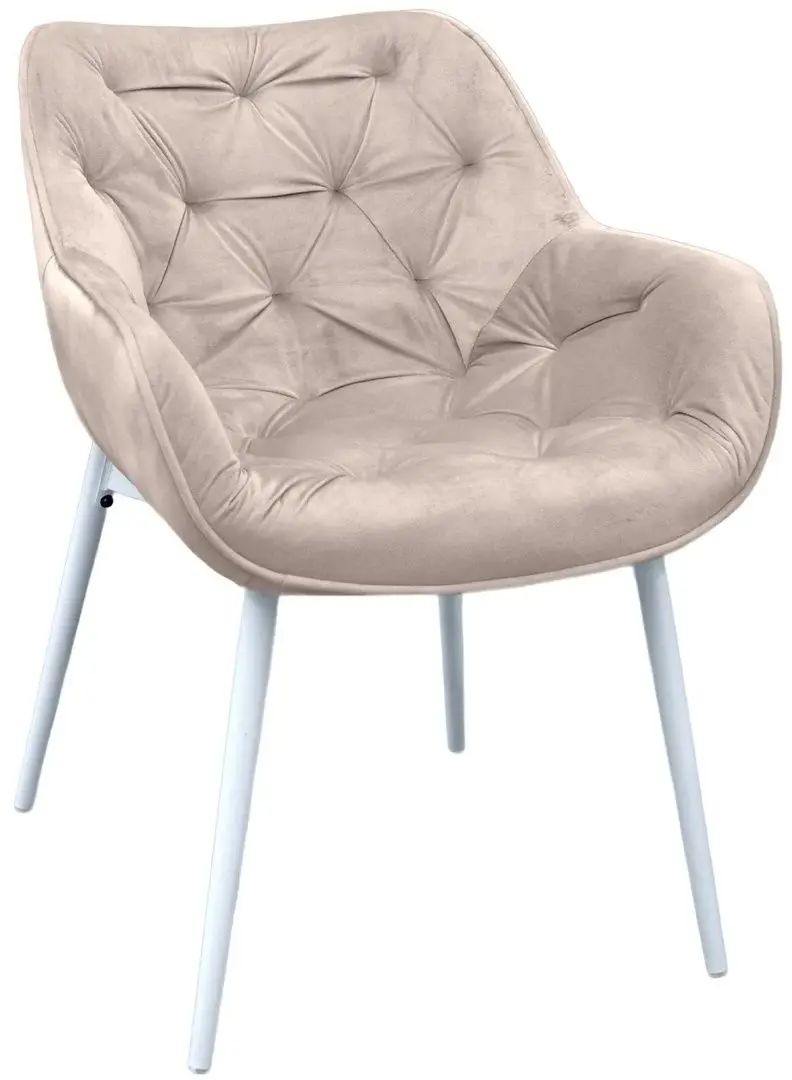 Scaun DP Lotus White (Cappuccino)