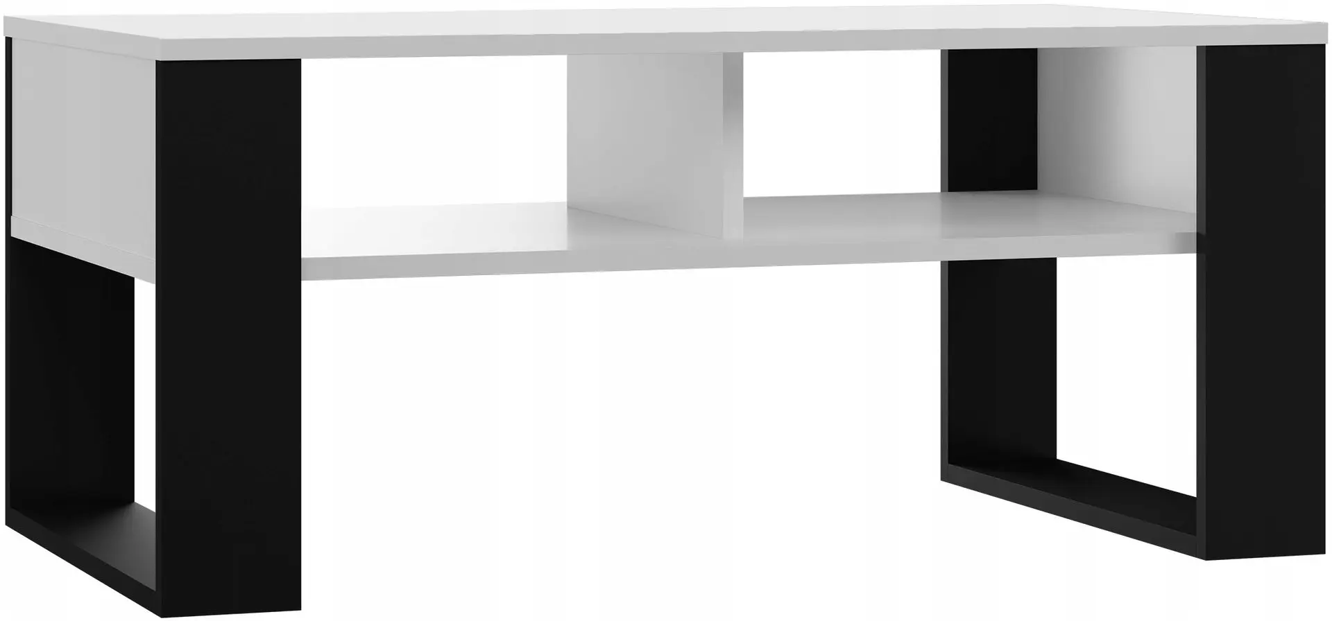 Masa pentru reviste TopEshop Modern 2P (White Matt/Black)