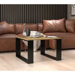 Masa pentru reviste TopEshop Modern Mini (Artisant Oak/Black)