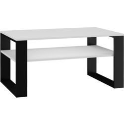 Журнальный столик TopEshop Modern 1P (White Matt/Black) Thumb