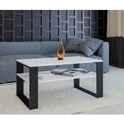 Журнальный столик TopEshop Modern 1P (White Matt/Black)