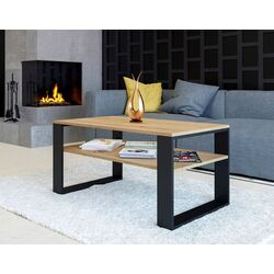 Masa pentru reviste TopEshop Modern 1P (Artisan Oak/Black)