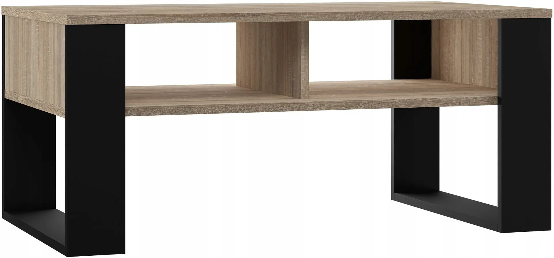 Masa pentru reviste TopEshop Modern 2P (Sonoma Oak/Black)