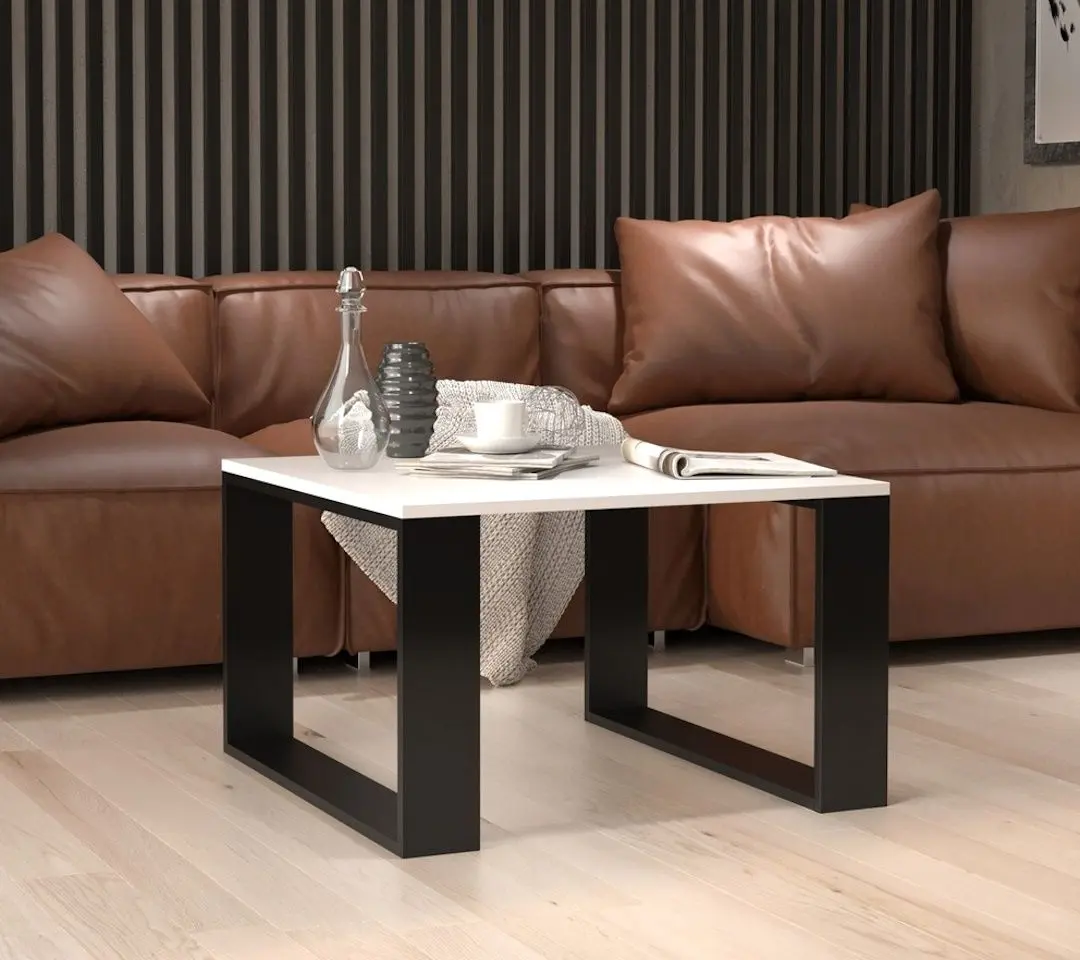Журнальный столик TopEshop Modern Mini (White Matt/Black)