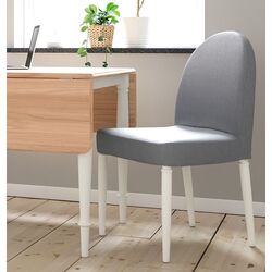 Scaun Ikea Danderyd/Vissle (Alb/Gri)