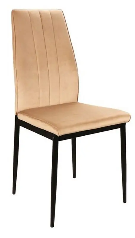 Стул Signal Atom Velvet (Beige/Black)