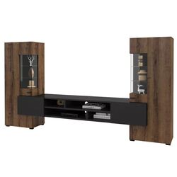 Гостиная Helvetia Coby №10 2.7м (Monastic Oak/Black) Thumb