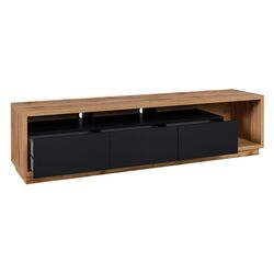 Тумба РТВ Helvetia Celine №40 3S (Wotan Oak/Black Matt) Thumb