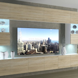 Гостиная Belini Imperium IMP 1/5/W/DS/0/0 3.0m (Sonoma Oak)