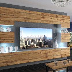 Гостиная Belini Imperium IMP 3/5/W/DW/0/0 3.0m (Wotan Oak)