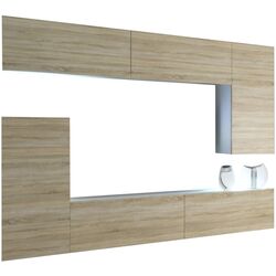 Гостиная Belini Imperium IMP 8/5/W/DS/0/0 2.5m (Sonoma Oak) Thumb