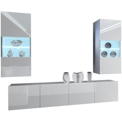 Living Belini Imperium IMP 7/5/W/W/0/0 2.0m (White High Gloss) Thumb