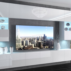 Living Belini Imperium IMP 1/5/W/W/0/0 3.0m (White High Gloss)