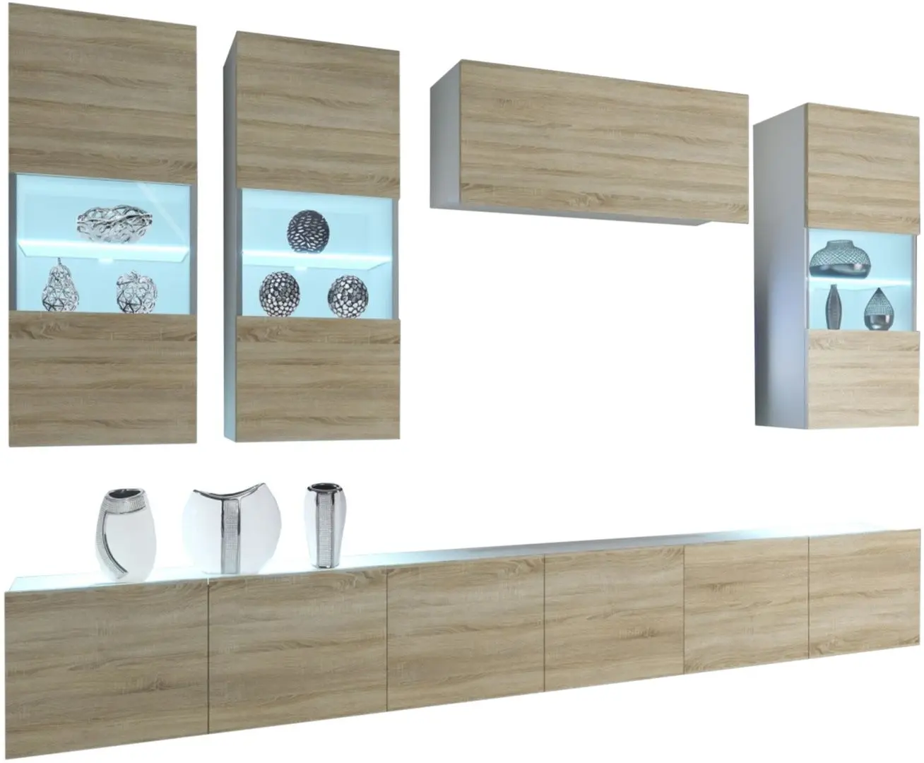 Living Belini Imperium IMP 5/5/W/DS/0/0 3.0m (Sonoma Oak)