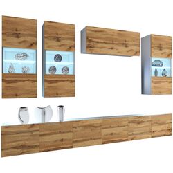 Гостиная Belini Imperium IMP 5/5/W/DW/0/0 3.0m (Wotan Oak) Thumb