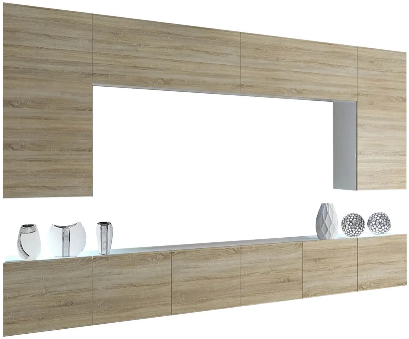 Living Belini Imperium IMP 2/5/W/DS/0/0 3.0m (Sonoma Oak)