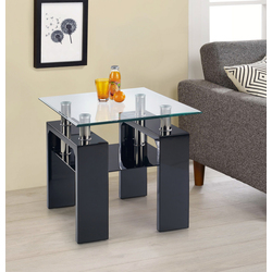 Masa pentru reviste Halmar Diana H Square (Black)