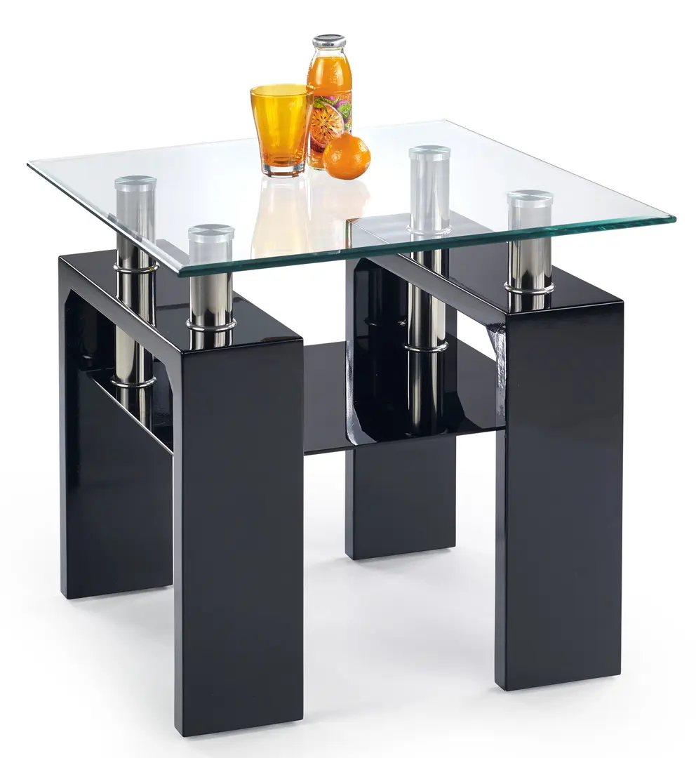 Masa pentru reviste Halmar Diana H Square (Black)