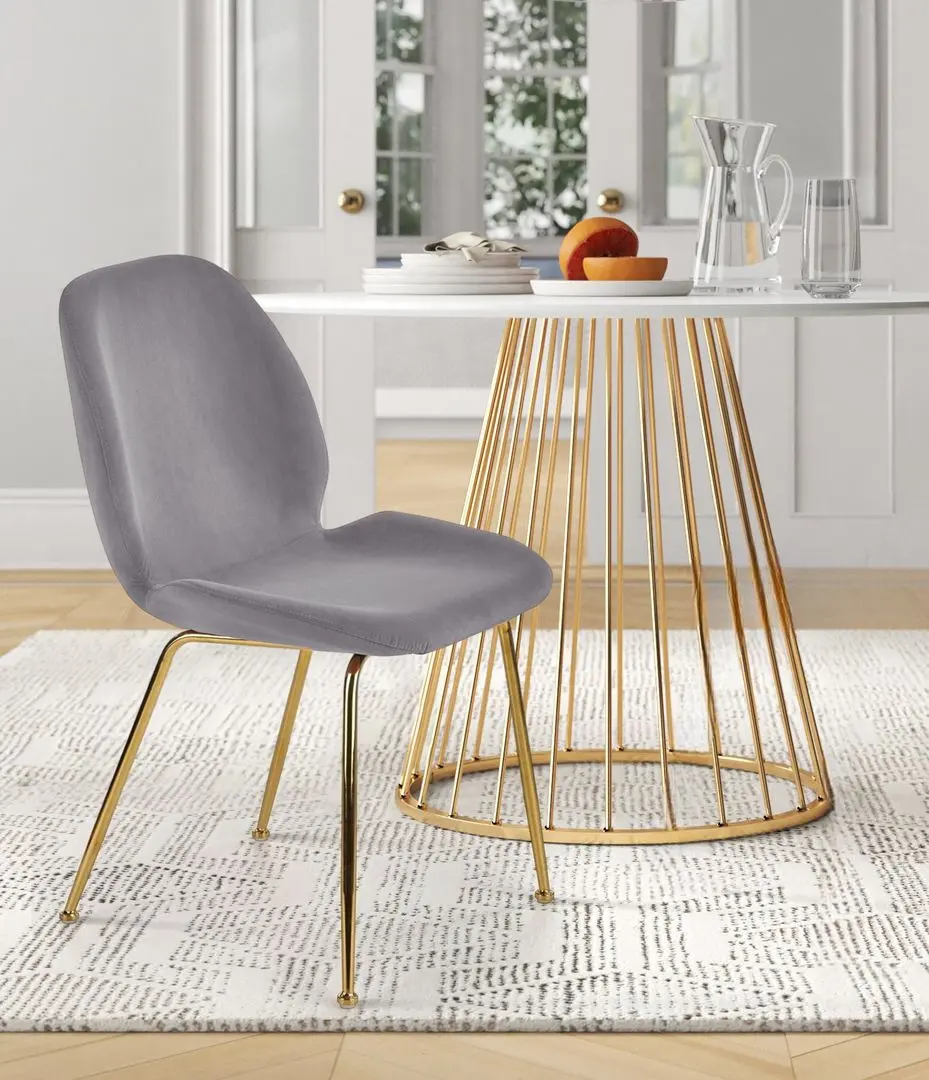 Scaun Halmar K381 (Gray/Gold)