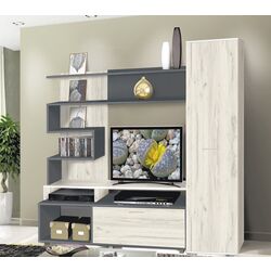 Living Modern Bari (Anthracite/Craft Oak White) Thumb