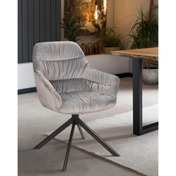 Scaun Signal Astoria II Velvet (Gray/Black)