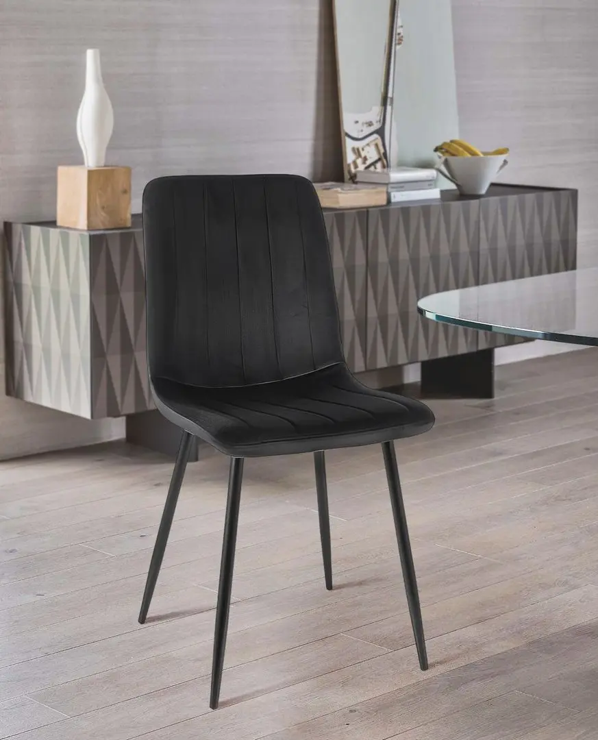 Стул Signal Alan Velvet (Black)