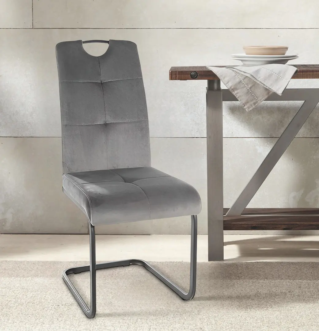 Стул Signal Axo Velvet (Gray/Black)