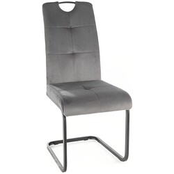 Стул Signal Axo Velvet (Gray/Black) Thumb