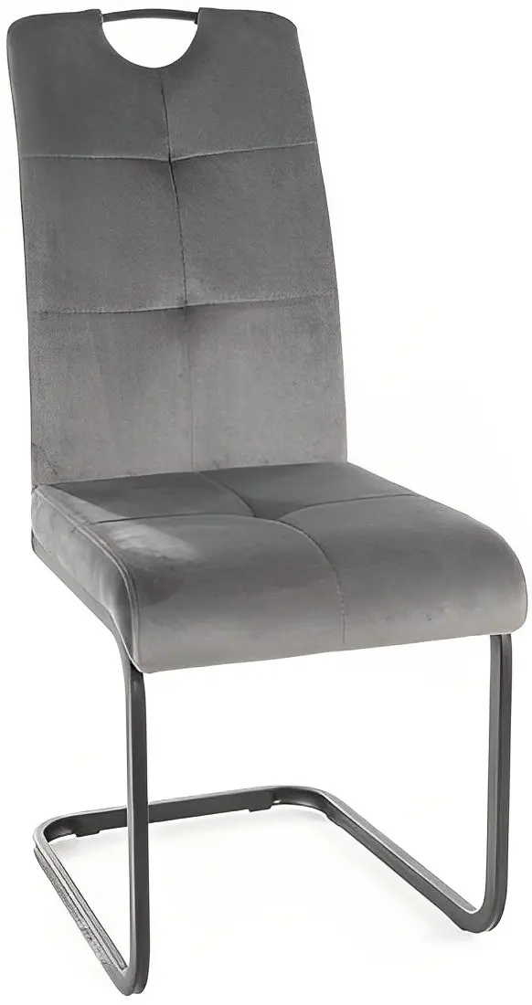 Стул Signal Axo Velvet (Gray/Black) - 2