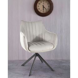 Scaun Signal Azalia Velvet (Gray Light/Black)