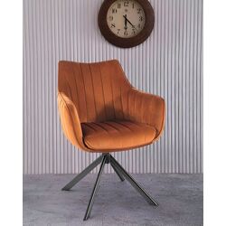 Scaun Signal Azalia Velvet (Cinnamon/Black)