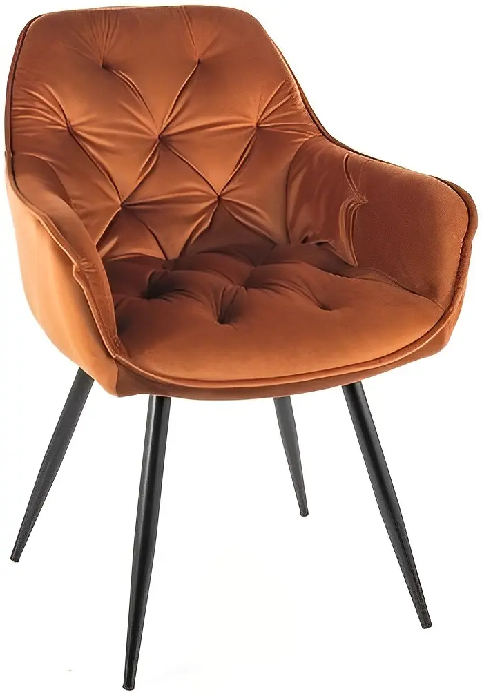 Scaun Signal Cherry Velvet (Cinnamon/Black)