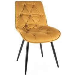 Scaun Signal Cherry II Velvet (Curry/Black) Thumb