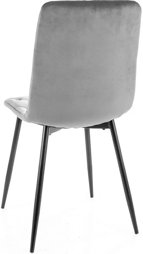 Scaun Signal Jerry Velvet (Gray/Black)