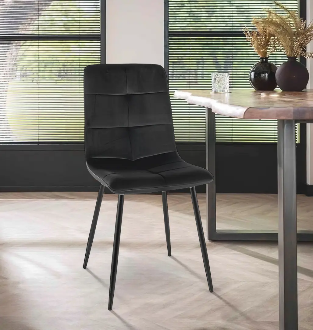 Стул Signal Ivo Velvet (Black)