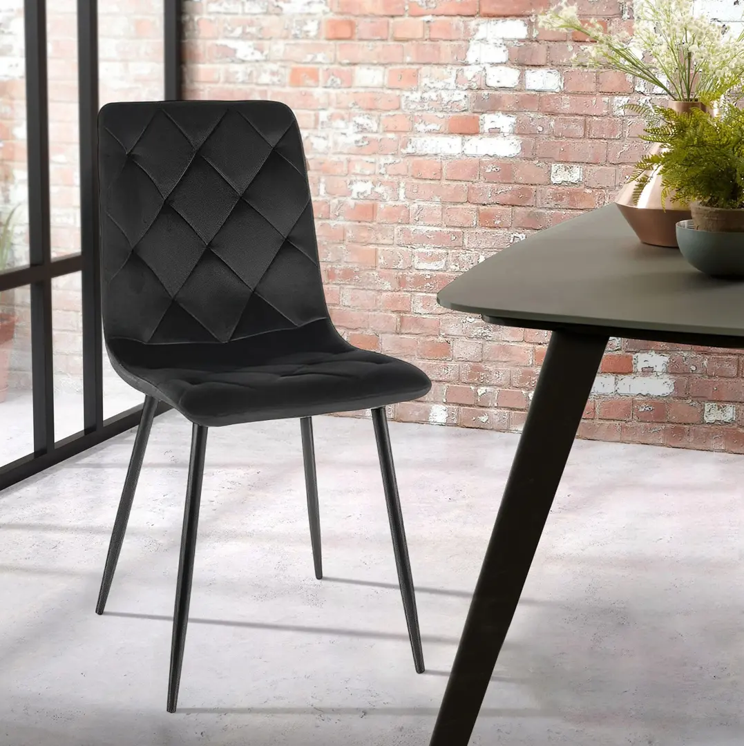 Стул Signal Jerry Velvet (Black)