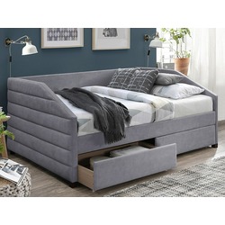 Кровать Signal Nadia Velvet 120x200 (Gray)