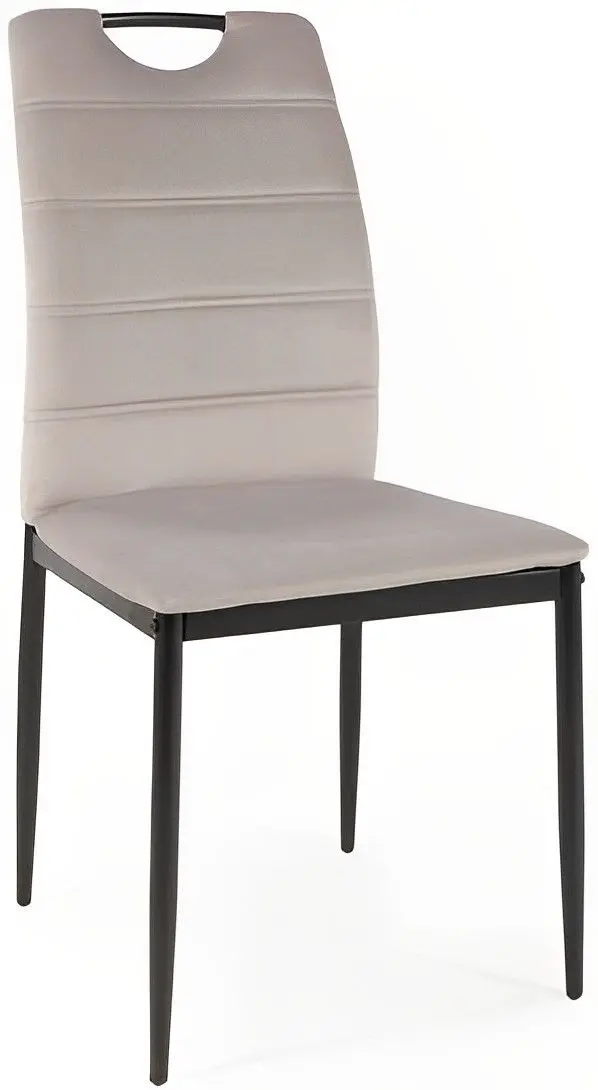 Scaun Signal Rip Velvet (Gray Light/Black)