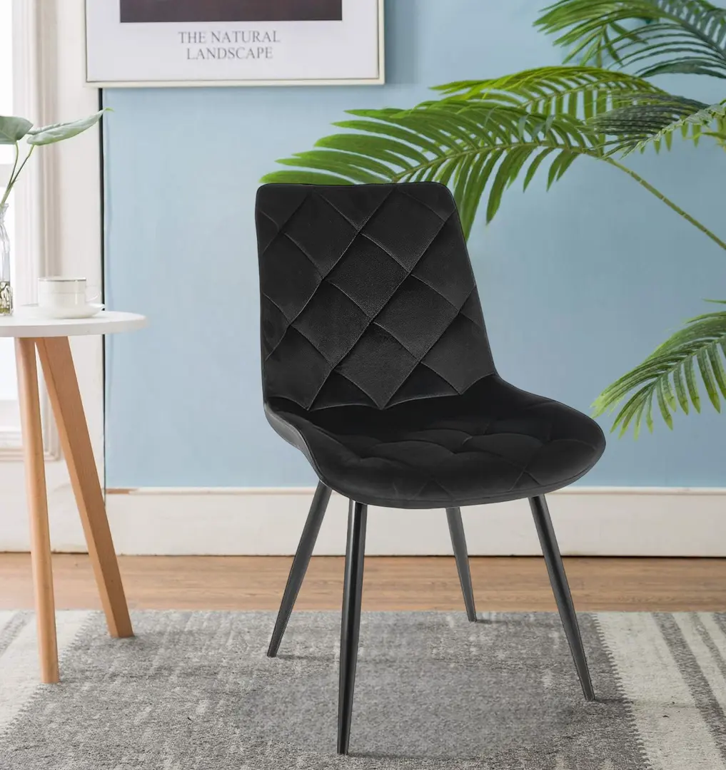 Стул Signal Ralph Velvet (Black)