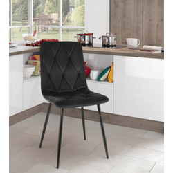 Scaun Signal Tom Velevet (Black)