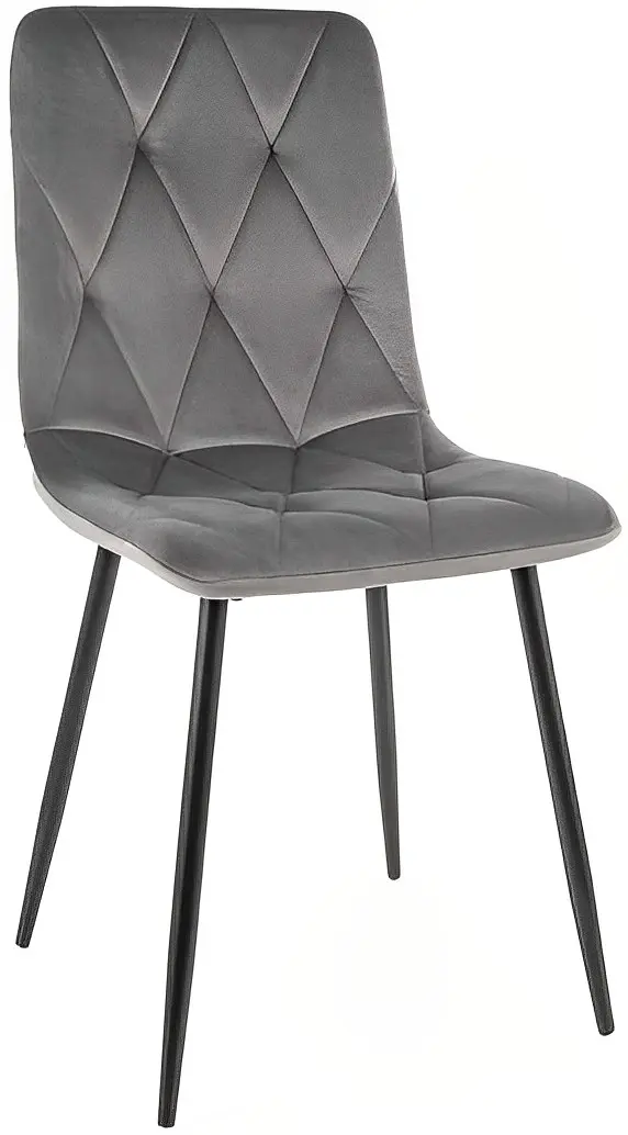 Стул Signal Tom Velevet (Gray/Black)