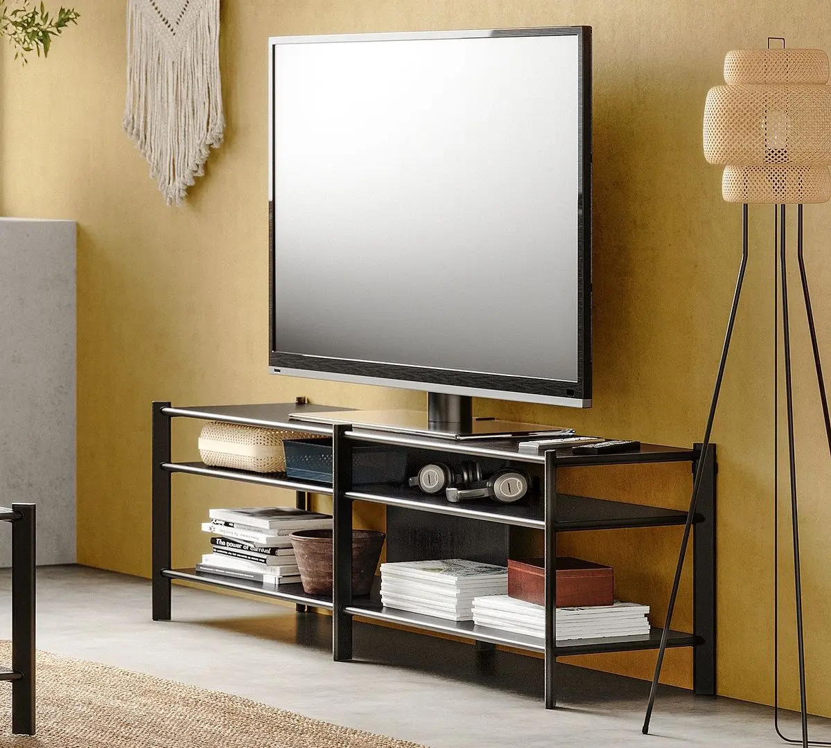 Tumba pentru TV Ikea Jattesta 160x40x49 (Negru)