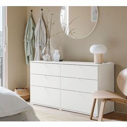 Comoda Ikea Vihals 140x47x75 (Alb)