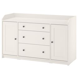 Tumba Ikea Hauga 140x84 (Alb) Thumb
