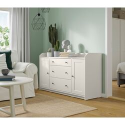 Tumba Ikea Hauga 140x84 (Alb)